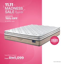 [Online Exclusive] Orthorest SuperBack Support Mattress